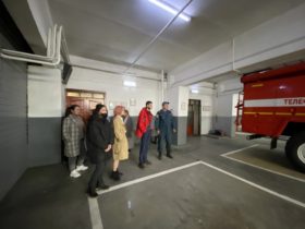 Экскурсия в пожарную спасательную часть №1 п. Агинское 013