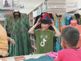 Час родного языка «Буряад хубсаhан» для учащихся начальных классов в Дульдургинском районе 4